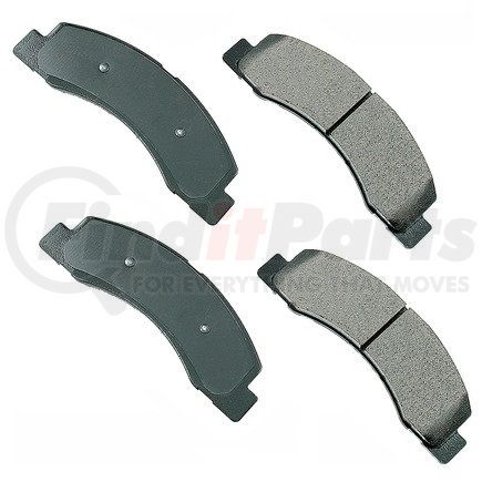 ACT824 by AKEBONO - ProACT Ultra Premium Ceramic Disc Brake Pad Kit