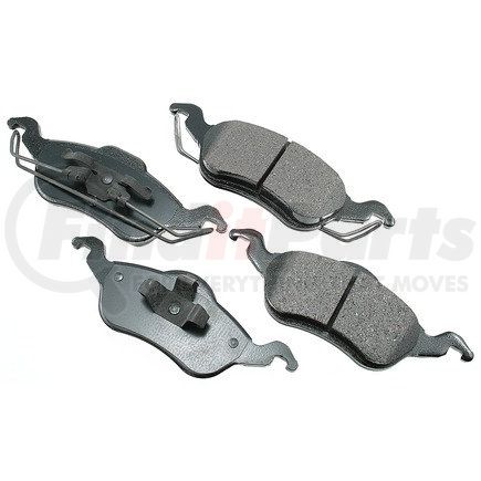 ACT816 by AKEBONO - ProACT Ultra Premium Ceramic Disc Brake Pad Kit