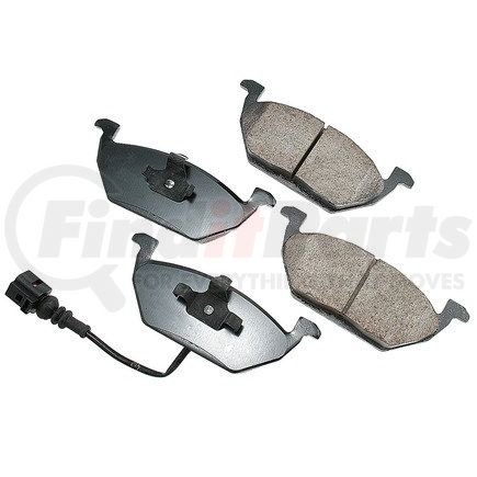 EUR768A by AKEBONO - EURO Ultra Premium Ceramic Disc Brake Pad Kit