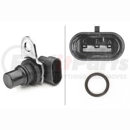 009121841 by HELLA - Camshaft Position Sensor, 3-Pin Connector, with Seal