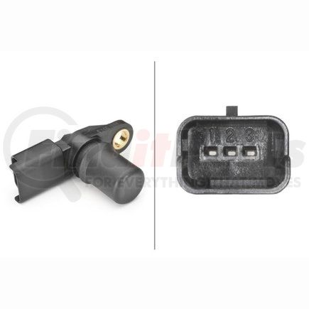 009146611 by HELLA - Camshaft Position Sensor, 3-Pin Connector, without Cable