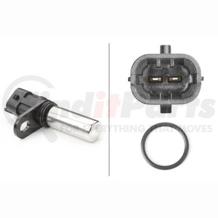 009163031 by HELLA - Crankshaft Pulse Sensor, 2-Pin Connector, with Seal, without Cable