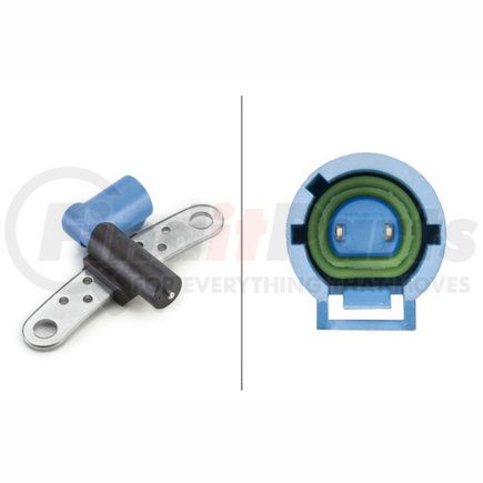 009163651 by HELLA - Crankshaft Pulse Sensor, 2-Pin Connector, without Cable