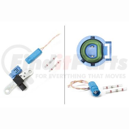 009163861 by HELLA - Crankshaft Pulse Sensor, 2-Pin Connector, with Vehicle-Specific Adaptor and Technical Documentation