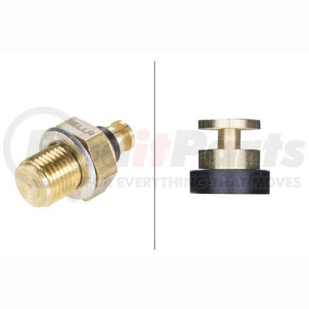 009309441 by HELLA - Coolant Temperature Sensor, 1-Pin Connector, Bolted