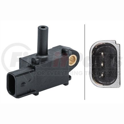 009409541 by HELLA USA - Sensor, exhaust pressure - 3-pin connector - Bolted