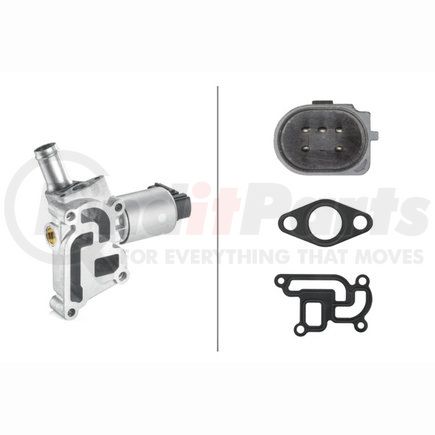 010171321 by HELLA - EGR Valve, Electronic, 5-Pin Connector, with Gaskets and Seals