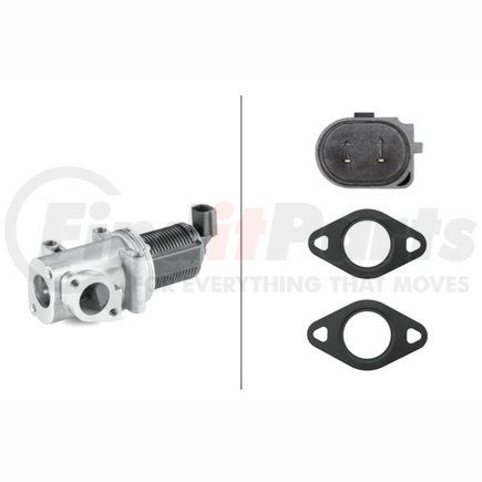 010171331 by HELLA - EGR Valve, Electronic, 2-Pin Connector, with Gaskets and Seals