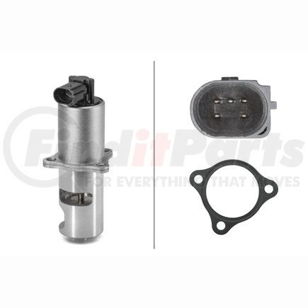 010171551 by HELLA - EGR Valve, Electronic, 5-Pin Connector, with Seal