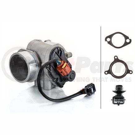 010171941 by HELLA - EGR Valve, Electric, 5-Pin Connector, with Gaskets/Seals/Cable Set