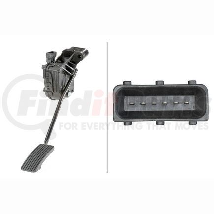 010946131 by HELLA - Accelerator Pedal Position Sensor, for Right-Hand Drive Vehicles, Manual Transmission, BW Code