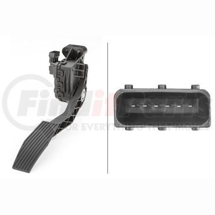 010946041 by HELLA - Accelerator Pedal Position Sensor, for Left-Hand Drive Vehicles, Manual Transmission, BK Code