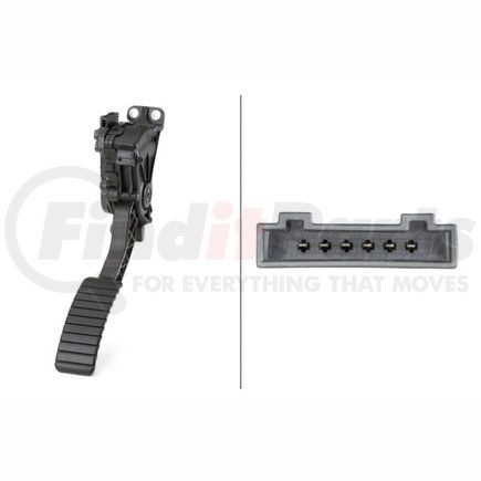 010946181 by HELLA - Accelerator Pedal Position Sensor, for Left-Hand Drive Vehicles, Manual Transmission