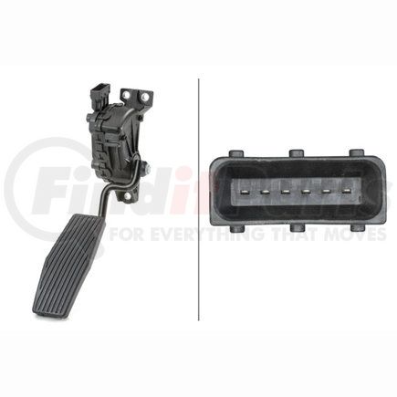 010946301 by HELLA - Accelerator Pedal Position Sensor, for Left-Hand Drive Vehicles, Manual Transmission