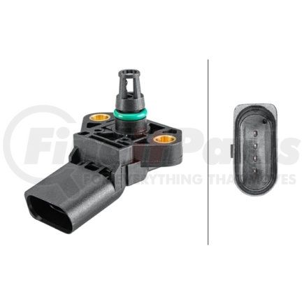 358152261 by HELLA - Sensor, boost pressure - 4-pin connector - Bolted