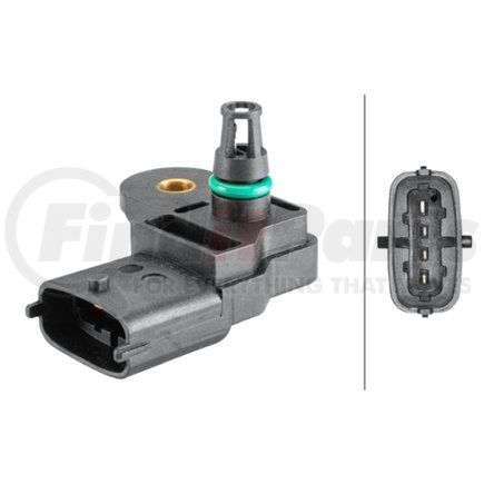 358152331 by HELLA - Sensor, boost pressure - 4-pin connector - Bolted