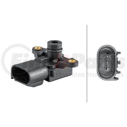 358152241 by HELLA - Sensor, boost pressure - 3-pin connector - Bolted