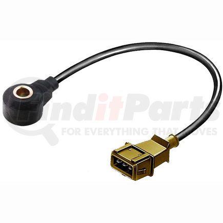 009108541 by HELLA - Knock Sensor, 12V, 350mm Cable, Angular Connector