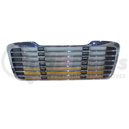 91060 by AMERICAN CHROME - Radiator Shutter Grille - Chrome, ABS, with Logo, Bug Screen for 2001+ M2-106