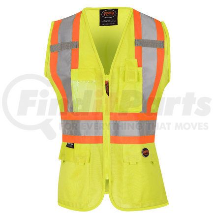 V1021860U-L by PIONEER SAFETY - Women's Mesh Back Safety Vest