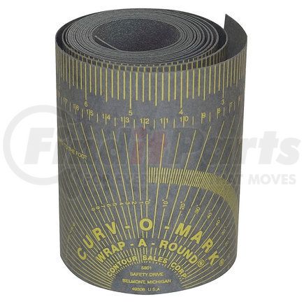 14767 by JACKSON SAFETY - XXL Wrap-A-Round Pipe Ruler