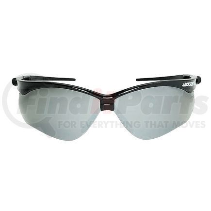 50007 by JACKSON SAFETY - Jackson SG Safety Glasses - Smoke Mirror Lens, Black Frame, Sta-Clear™ Anti-Fog, Outdoor