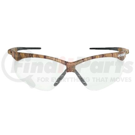 50012 by JACKSON SAFETY - Jackson SG Safety Glasses - Clear Lens, Camo Frame, Sta-Clear™ Anti-Fog, Indoor
