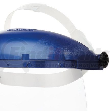 S39010 by SELLSTROM - Sellstrom&#174; S39010 Single Crown Face Shield, Chemical/Scratch Resistant, Pin-Lock Headgear