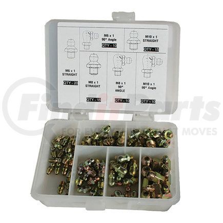 8104 by AMERICAN FORGE & FOUNDRY - ZERK KIT 80PC METRIC