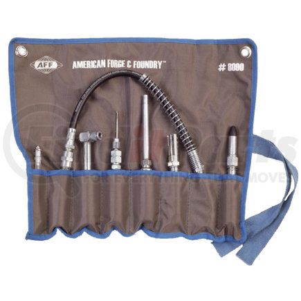 8090 by AMERICAN FORGE & FOUNDRY - 7 PC LUBRICATION ADAPTER KIT