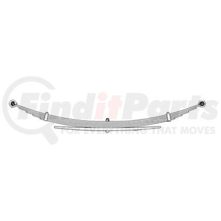 34-1343HD by DORMAN - Suspension Leaf Spring