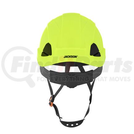 20906 by JACKSON SAFETY - CH300 Industrial Climbing Non-Vented Hard Hat Hi-Viz Green