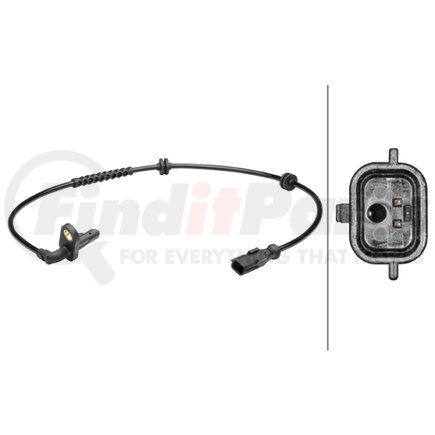 012679161 by HELLA - Sensor, wheel speed - 2-pin connector - Rear - Cable: 620mm