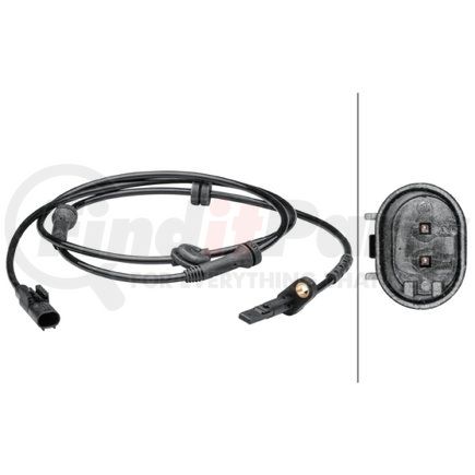 012679291 by HELLA - Sensor, wheel speed - 2-pin connector - Rear - Cable: 1450mm