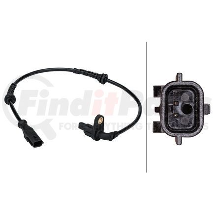 012679331 by HELLA - Sensor, wheel speed - 2-pin connector - Rear - Cable: 450mm