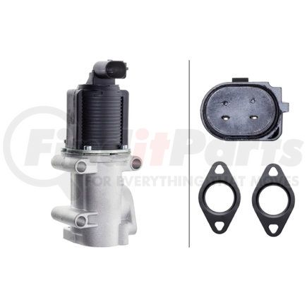 014864521 by HELLA - EGR Valve, Electric, 2-Pin Connector, with Gaskets and Seals