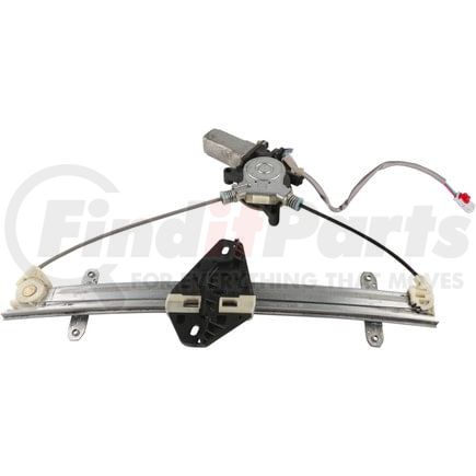 21-1809 by TRAKMOTIVE - Power Window Motor and Regulator Assembly