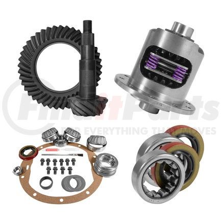 ZGK2213 by USA STANDARD GEAR - Differential Ring and Pinion - 8.2" GM 3.55, Install Kit, 28spl Posi, 2.25" Axle Bearings