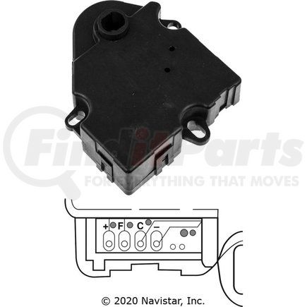 FLTACMT18504 by NAVISTAR - Actuator Motor