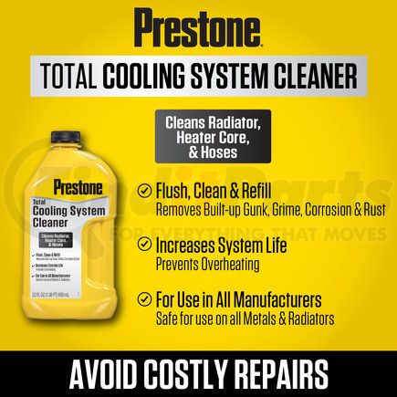 AS105Y by PRESTONE PRODUCTS - Prestone Total Cooling System   Cleaner - 22 fl oz