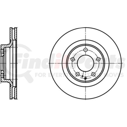 ATE Brake Products 418149 Disc Brake Rotor Set ATE Original Rear Disc Brake Rotor 418149 for Mazda