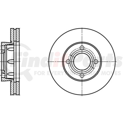 ATE Brake Products 422118 Disc Brake Rotor Set ATE Original Front Disc Brake Rotor 422118 for Audi