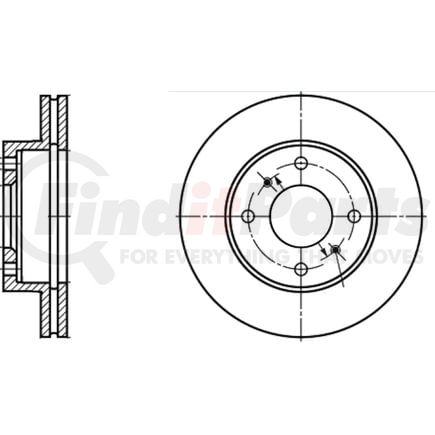 ATE Brake Products 422146 Disc Brake Rotor Set ATE Original Front Disc Brake Rotor 422146 for INFINITI, Nissan