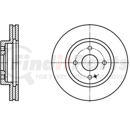 ATE Brake Products 423112 Disc Brake Rotor Set ATE Original Front Disc Brake Rotor 423112 for Mazda