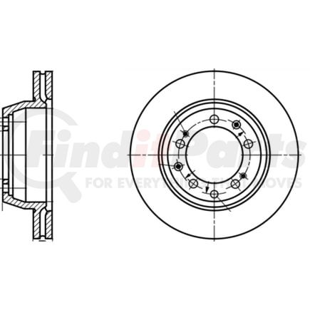 ATE Brake Products 424116 Disc Brake Rotor Set ATE Original Rear Disc Brake Rotor 424116 for Porsche
