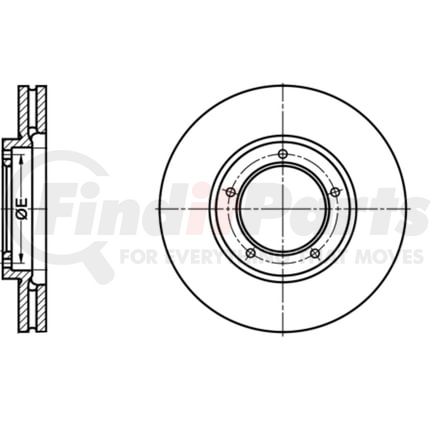 ATE Brake Products 424189 Disc Brake Rotor Set ATE Original Front Disc Brake Rotor 424189 for Porsche