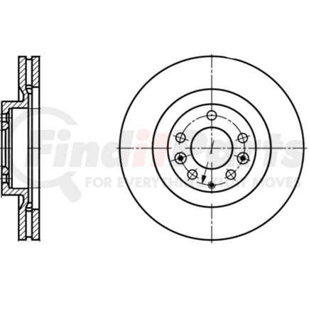 ATE Brake Products 424218 Disc Brake Rotor Set ATE Original Front Disc Brake Rotor 424218 for Mazda
