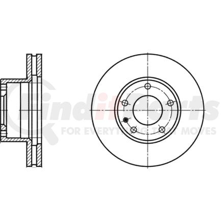 ATE Brake Products 425100 Disc Brake Rotor Set ATE Original Front Disc Brake Rotor 425100 for BMW