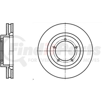 ATE Brake Products 428165 Disc Brake Rotor Set ATE Original Front Disc Brake Rotor 428165 for Porsche