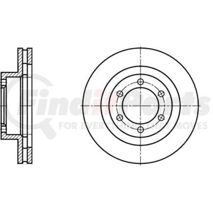 ATE Brake Products 428194 Disc Brake Rotor ATE Original Front Disc Brake Rotor 428194 for Lexus, Toyota
